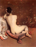 William Merritt Chase The Model 1887-1888 Fine Art Print