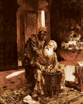 Rudolf Ernst The Money Changer 1885 Fine Art Print