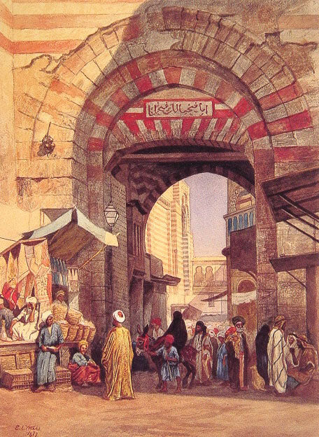 Rudolf Ernst The Moorish Bazaar 1873 Fine Art Print