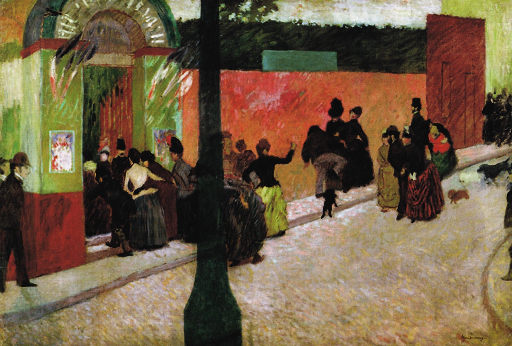 Federico Zandomeneghi The Moulin de la Galette 1876 Fine Art Print