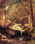 Albert Bierstadt The Mountain Brook 1863 Fine Art Print