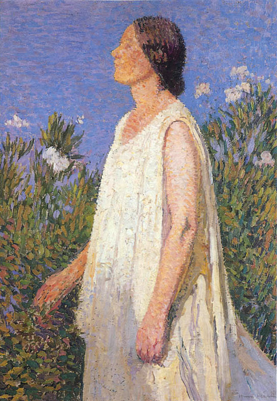 Henri Martin The Muse #2 1900 Fine Art Print