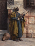 Rudolf Ernst The Musician 1884 Fine Art Print