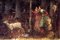 John William Waterhouse The Mystic Wood 1914-1917 Fine Art Print