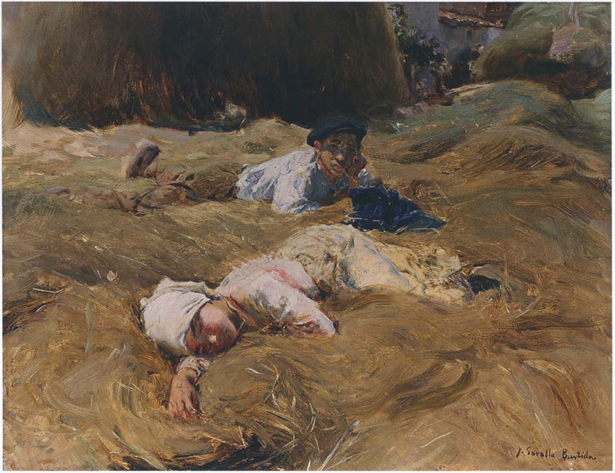 Joaquín Sorolla The Nap, Asturias 1903 Fine Art Print