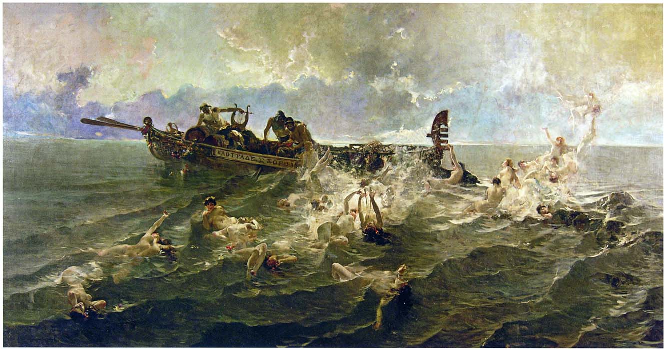 Joaquín Sorolla The Nereids 1886 Fine Art Print