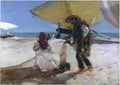 Joaquín Sorolla The Net 1893 Fine Art Print