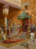 Rudolf Ernst The New Bride 1904 Fine Art Print