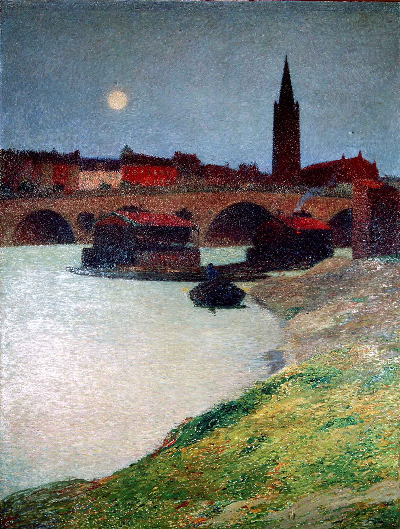 Henri Martin The New Bridge and Dalbade 1911 Fine Art Print