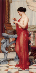 John William Godward The New Perfume 1914 Fine Art Print