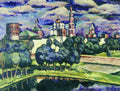 Ilya Mashkov The Novodevichy Convent 1912-1913 Fine Art Print