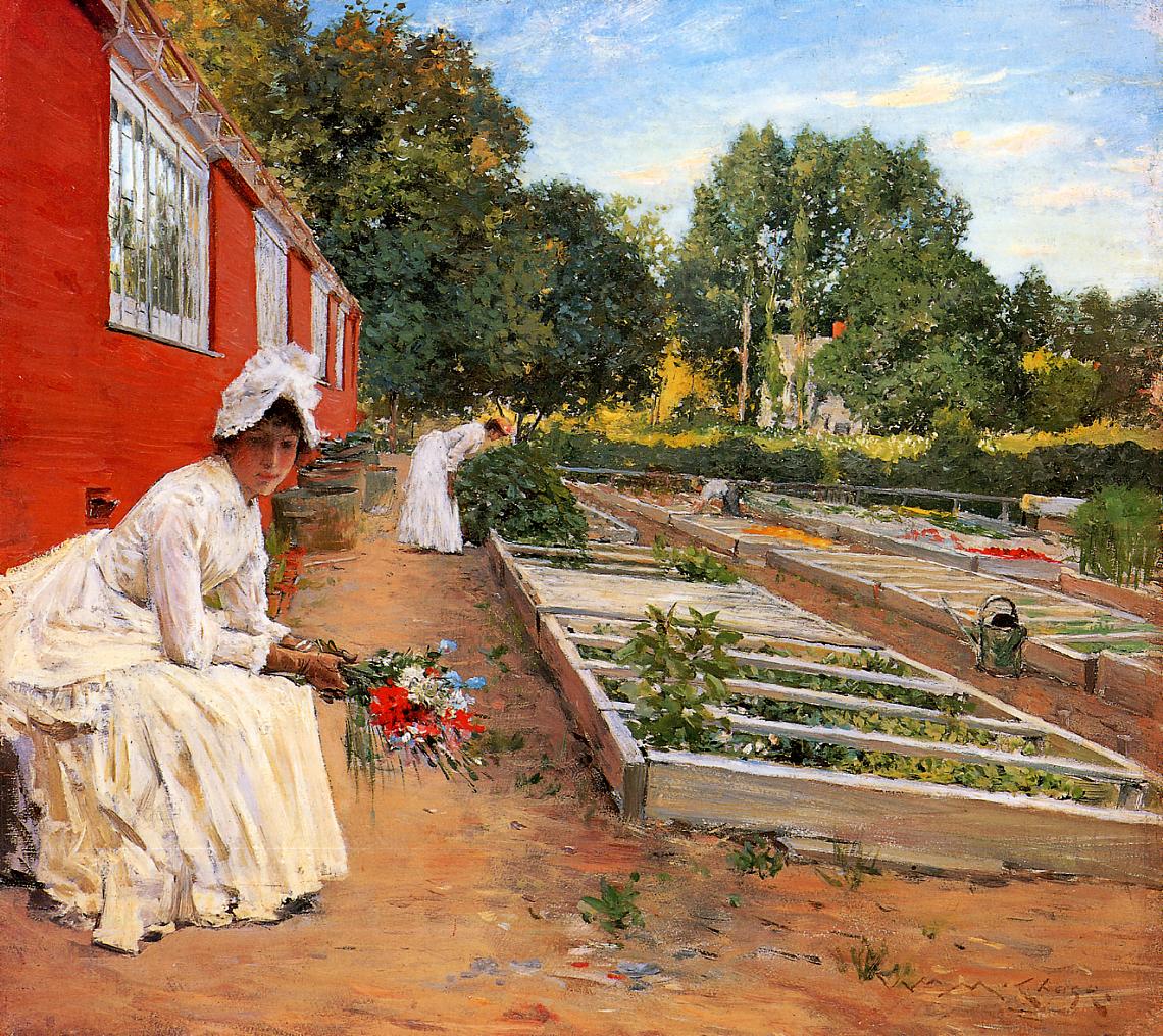 William Merritt Chase The Nursery 1890 Fine Art Print