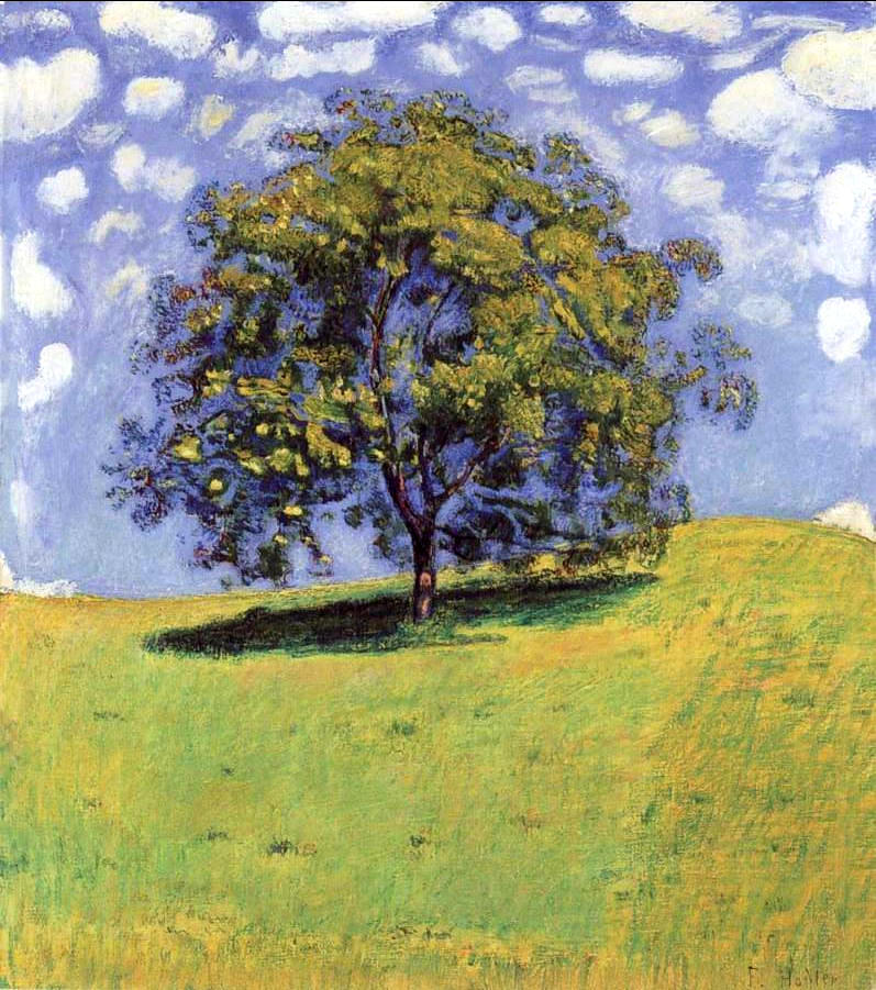 Ferdinand Hodler The Nut Tree 1879 Fine Art Print