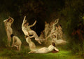 William-Adolphe Bouguereau The Nymphaeum 1878 Fine Art Print