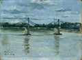 Maxime Maufra The Old Bridge in Ancenis 1884 Fine Art Print