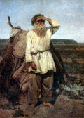 Vasily Surikov The Old Gardener 1882 Fine Art Print