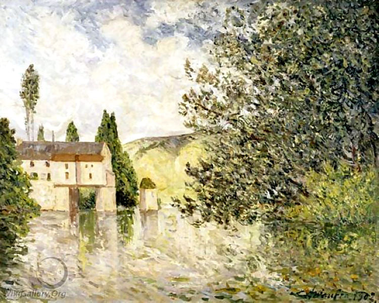 Maxime Maufra The Old Mill, The Andelys 1900 Fine Art Print