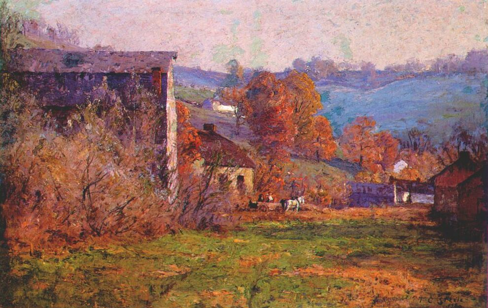 T. C. Steele The Old Mills 1903 Fine Art Print