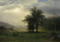 Albert Bierstadt The Open Glen 1877-1879 Fine Art Print