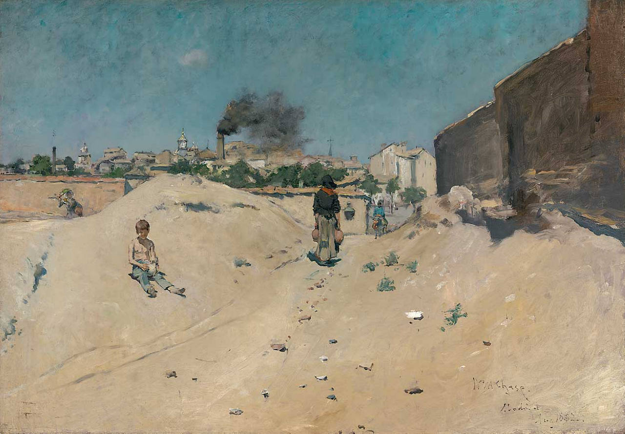 William Merritt Chase The Outskirts of Madrid 1882 Fine Art Print