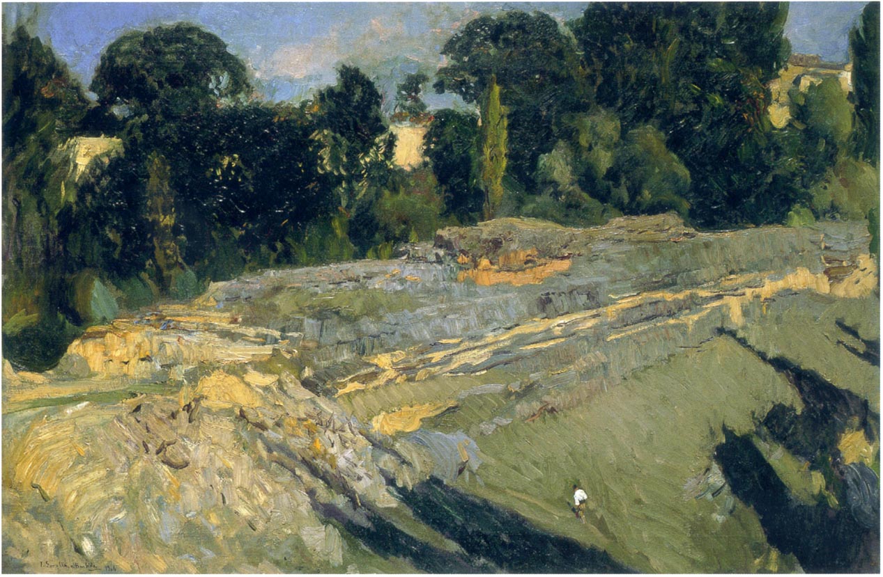 Joaquín Sorolla The outskirts of Segovia 1906 Fine Art Print
