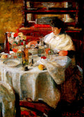 James Ensor The Oyster Eater 1882 Fine Art Print