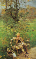 Jacek Malczewski The Painter Boy 1890 Fine Art Print