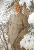 Anders Zorn The Painter Bruno Liljefors 1906 Fine Art Print