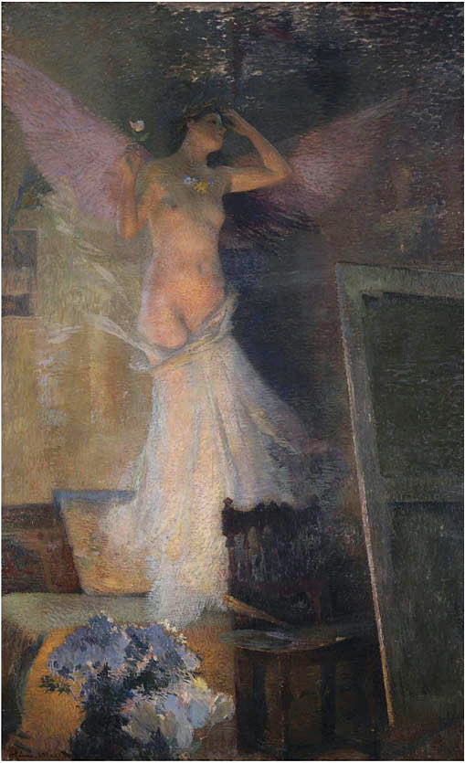Henri Martin The Painter's Muse 1900 Fine Art Print