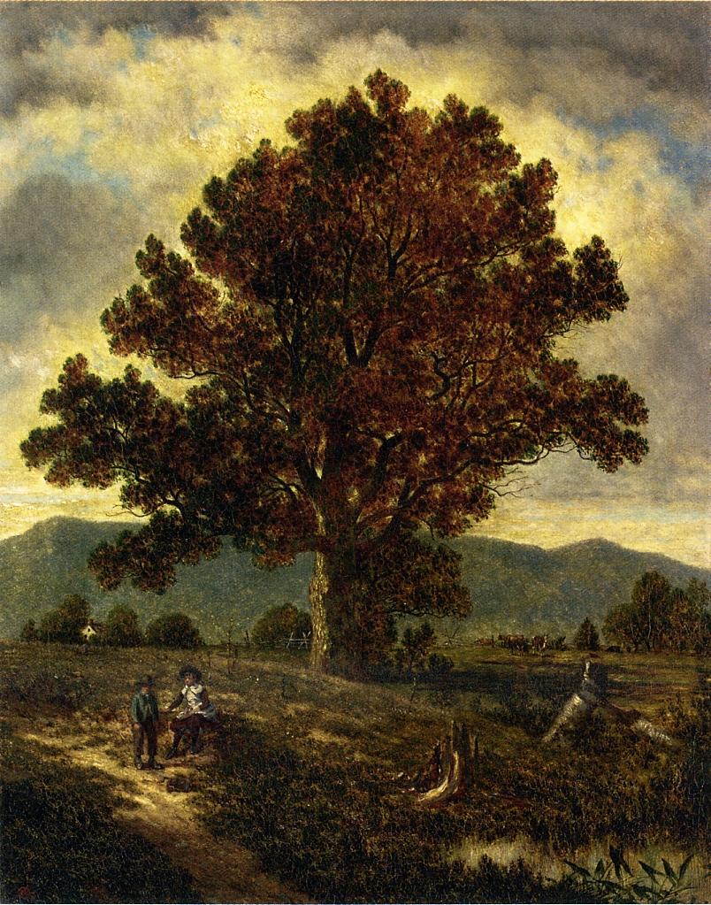 David Johnson The Pathway Home 1885 Fine Art Print