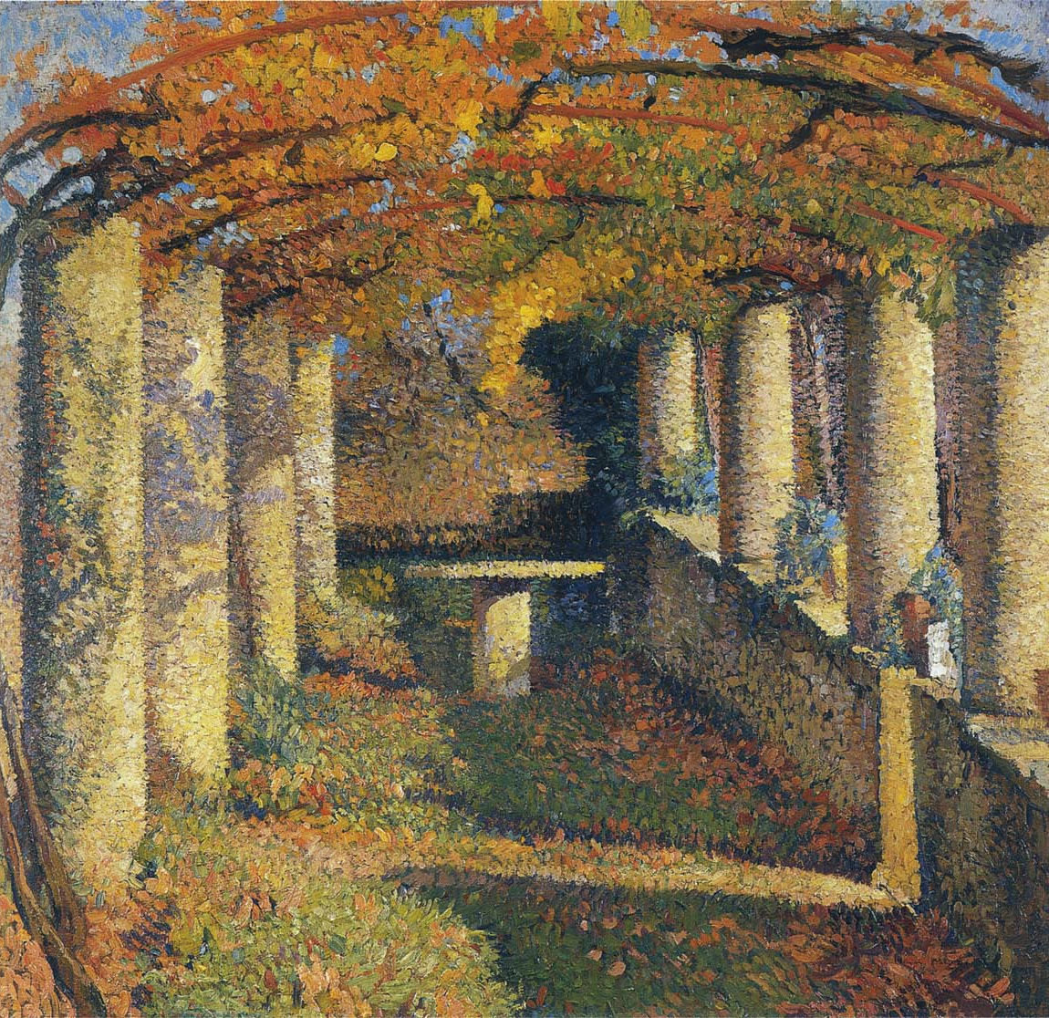 Henri Martin The Pergola in Marquayrol #2 1911 Fine Art Print