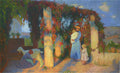 Henri Martin The Pergola in Marquayrol 1911 Fine Art Print