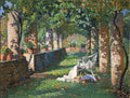 Henri Martin The Pergola in Spring 1920 Fine Art Print