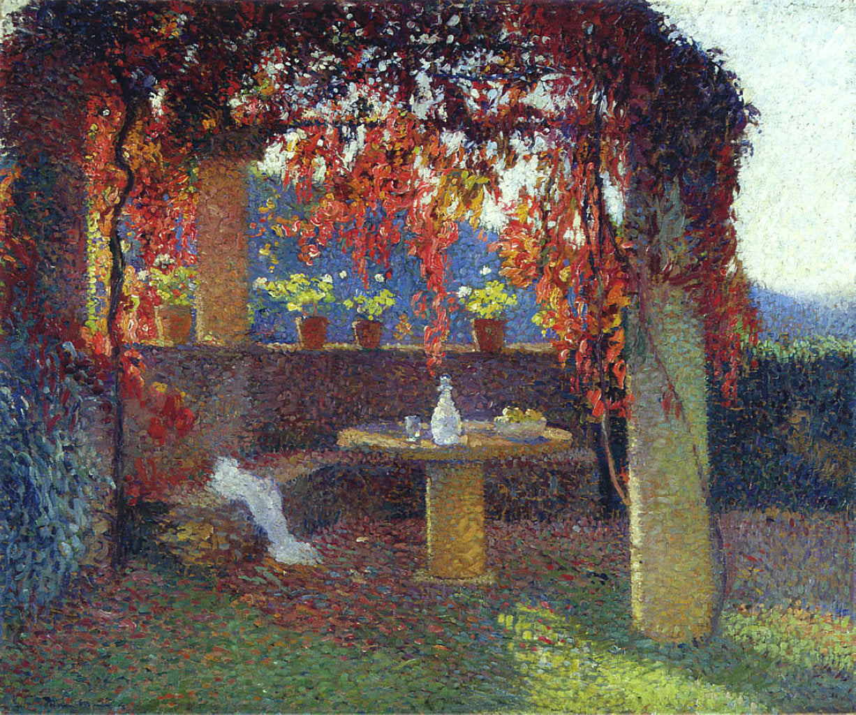 Henri Martin The Pergola 1920 Fine Art Print