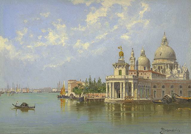 Antonietta Brandeis The Piazzetta, Venice 1926 Fine Art Print