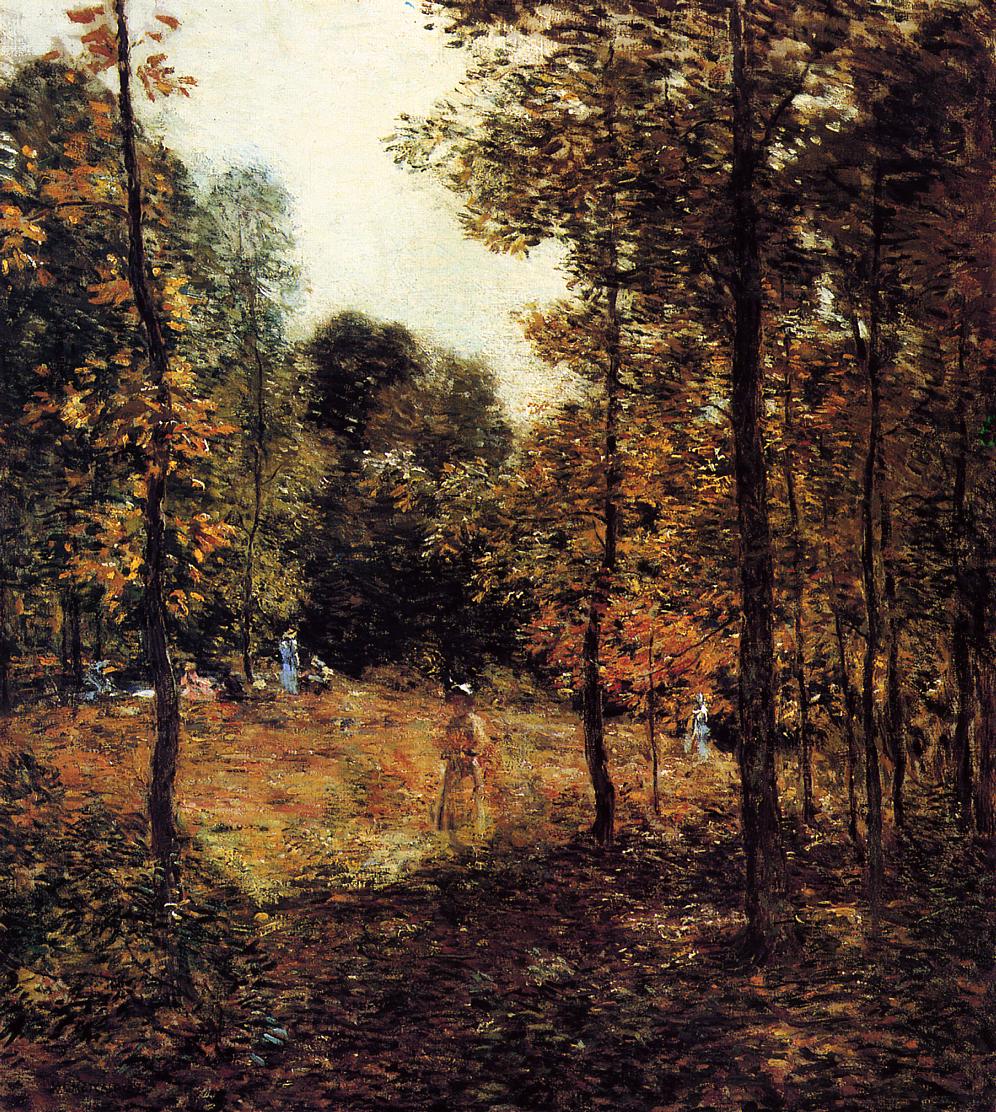 Willard Metcalf The Picnic 1907 Fine Art Print