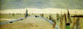 Felix Vallotton The pier of Honfleur 1901 Fine Art Print