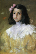 William Merritt Chase The Pink Bow 1895 Fine Art Print