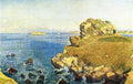 Theo van Rysselberghe The Pointe de per Kiridec at Roscoff 1889 Fine Art Print