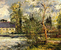 Maxime Maufra The Ponce Paper Factory on the Edge of the Sathe Woods 1918 Fine Art Print