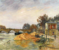 Gustave Loiseau The Pont Marie de Paris 1912 Fine Art Print