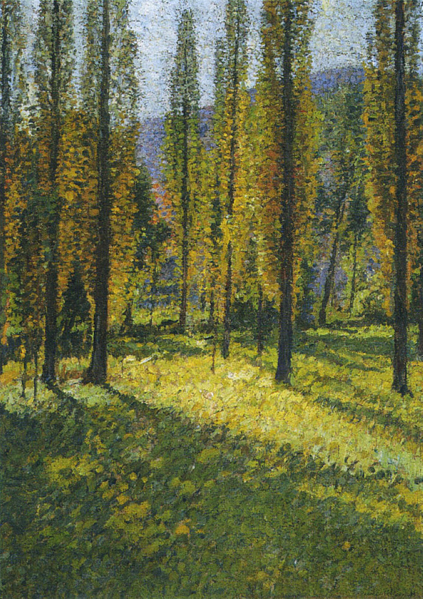 Henri Martin The Poplars #2 1920 Fine Art Print