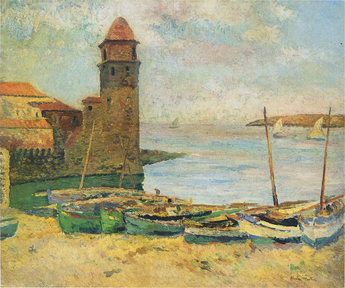 Henri Martin The Port of Collioure #2 1930 Fine Art Print