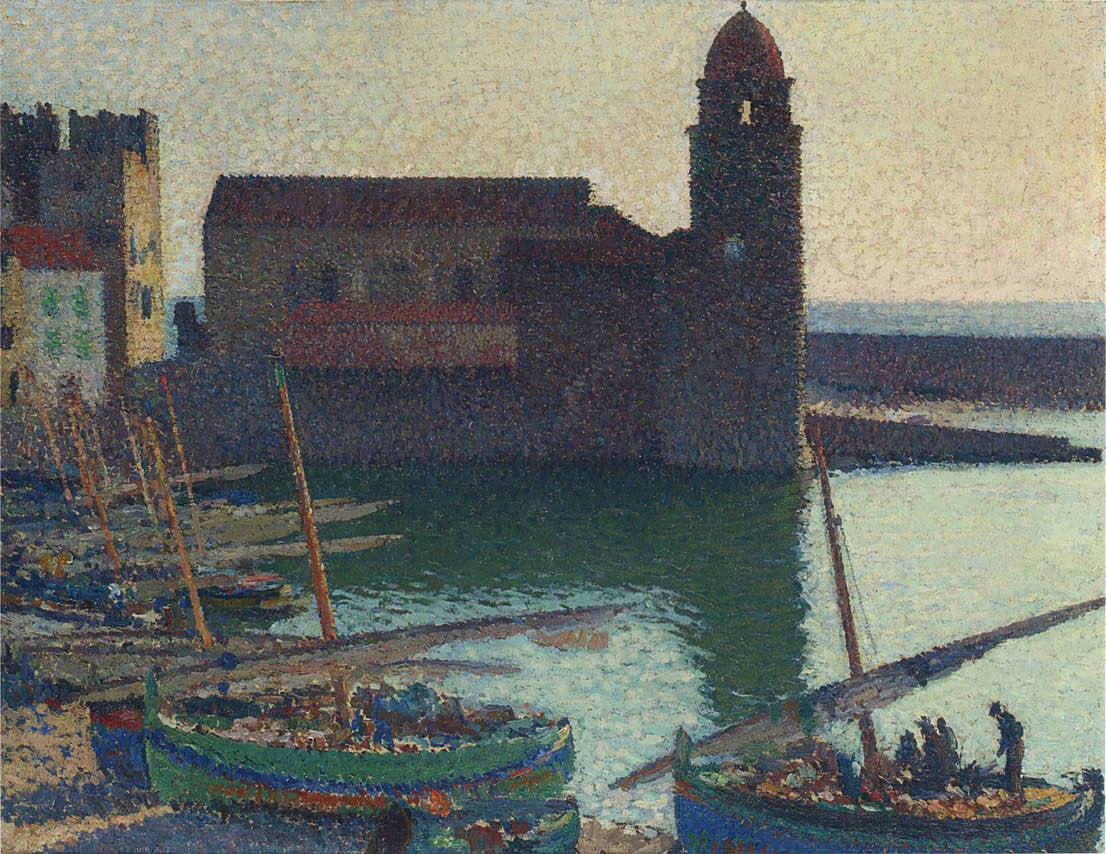 Henri Martin The Port of Collioure 1930 Fine Art Print