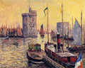 Maxime Maufra The Port of La Rochelle at Twilight 1911 Fine Art Print