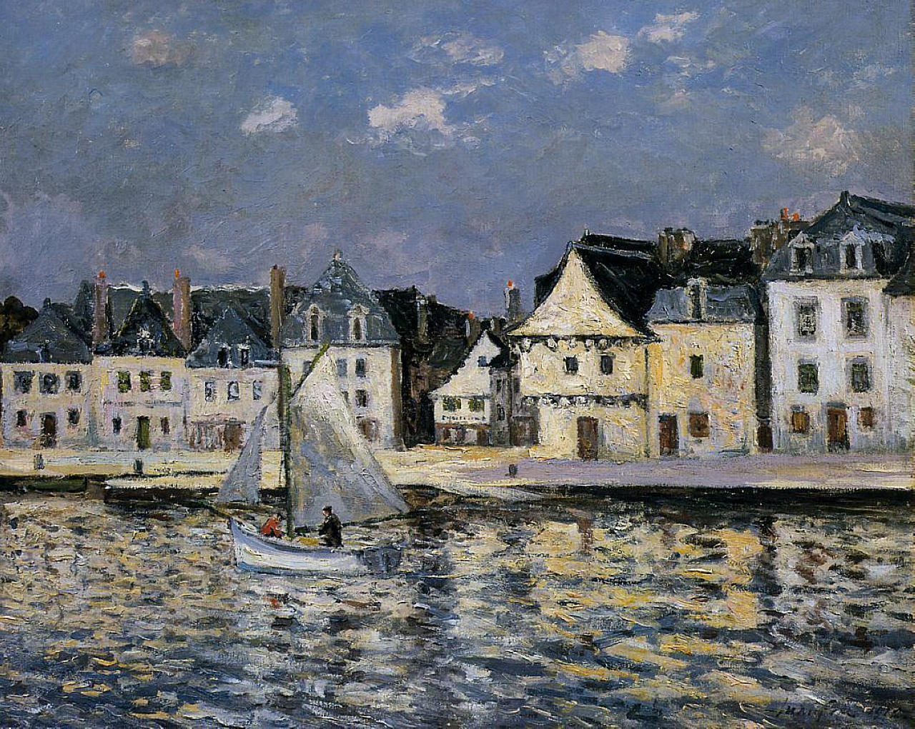 Maxime Maufra The Port of Saint Goustan 1912 Fine Art Print