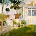 John Henry Twachtman The Portico 1899 Fine Art Print