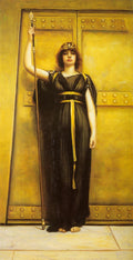 John William Godward The Priestess 1895 Fine Art Print