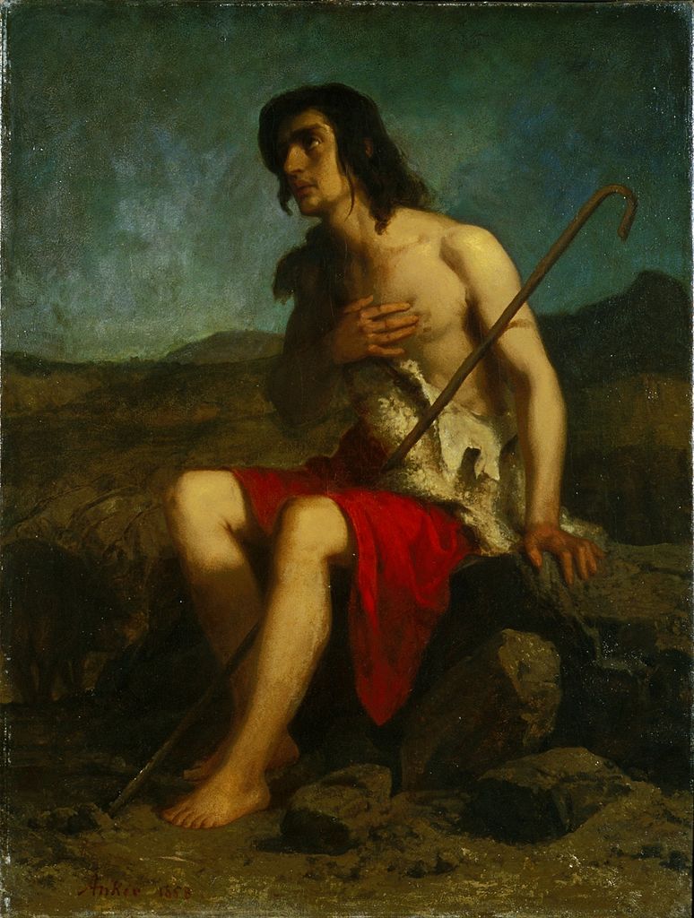 Albrecht Anker The Prodigal Son 1858 Fine Art Print