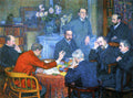 Theo van Rysselberghe The Lecture by Emile Verhaeren 1903 Fine Art Print